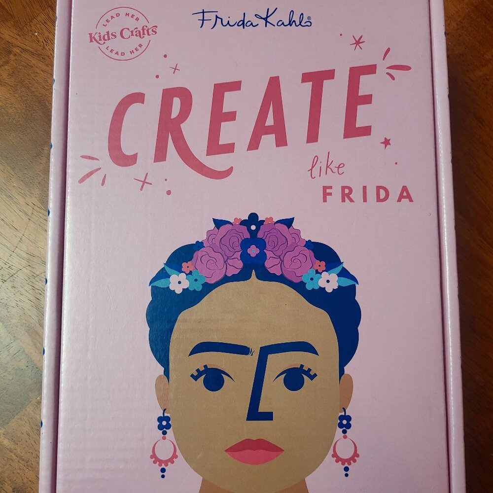 Kids Crafts ~ Create like Frida ~ Self Portrait Painting Art Kit ~ NIB